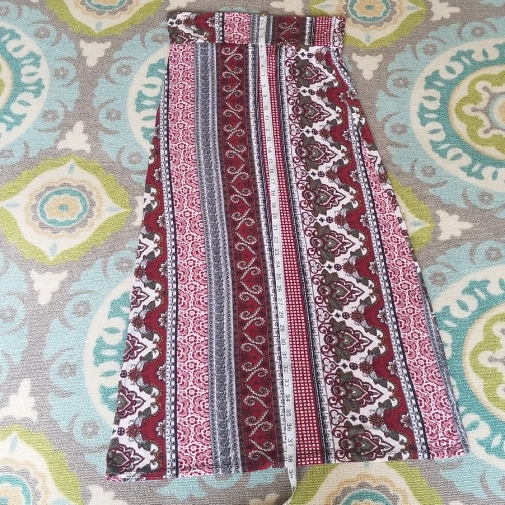 Rue 21 boho hippie maxi skirt size m